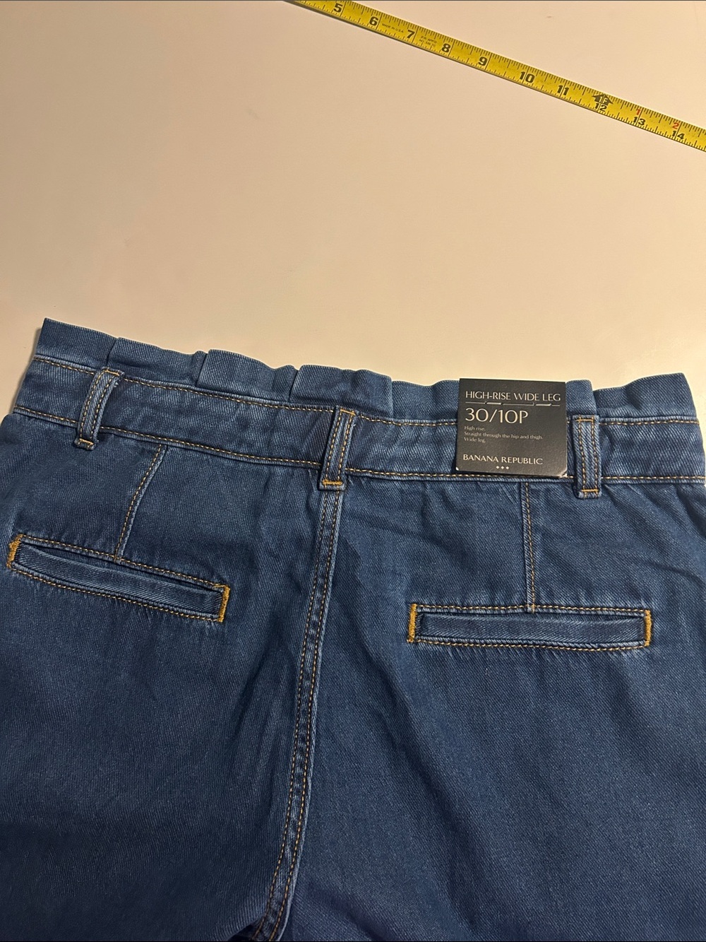Banana Republic High-Rise Wide Leg Jeans - Picture 5 of 9